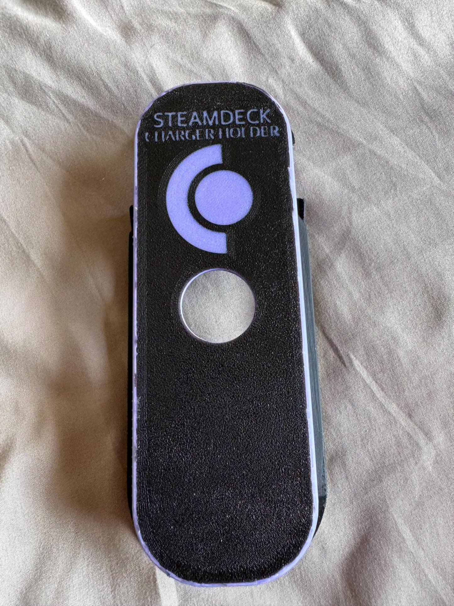 Steam Deck OLED / Original Case Organizer Insert: Charge Cord Holder, microSD Card Storage and Portable Stand