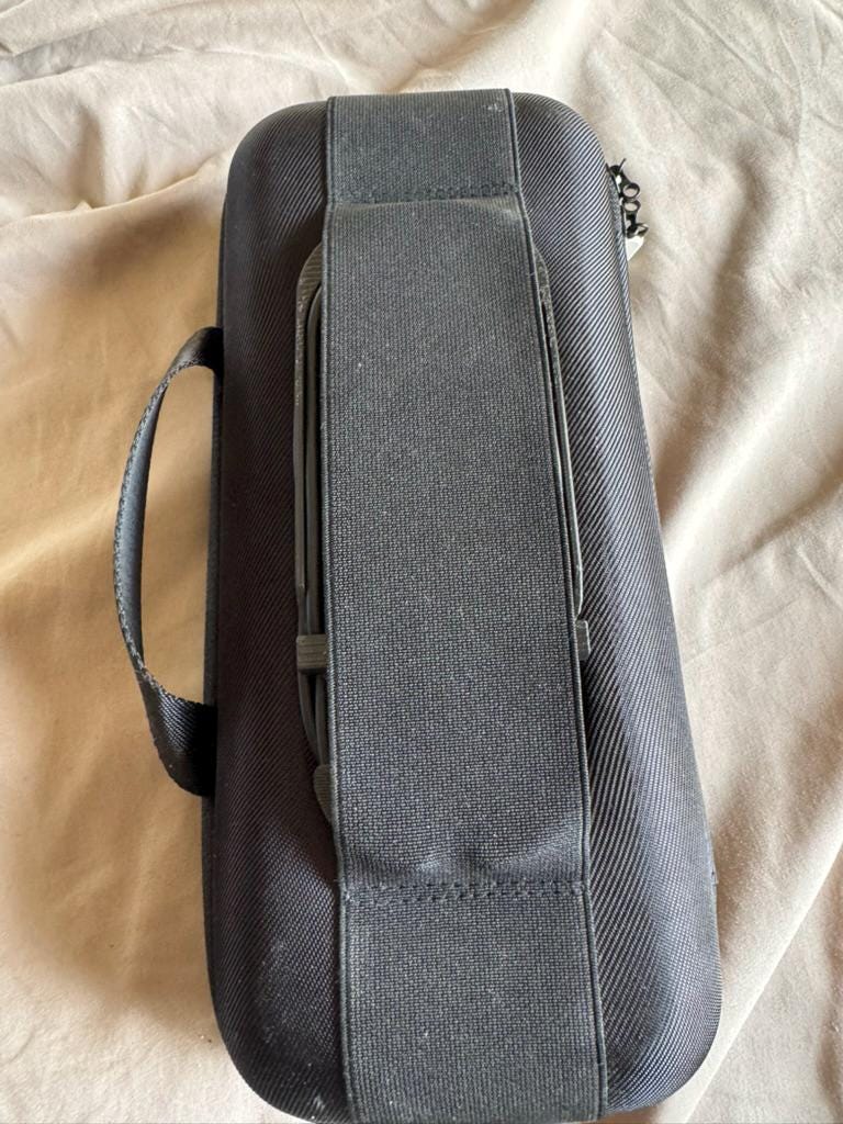 Steam Deck OLED / Original Case Organizer Insert: Charge Cord Holder, microSD Card Storage and Portable Stand