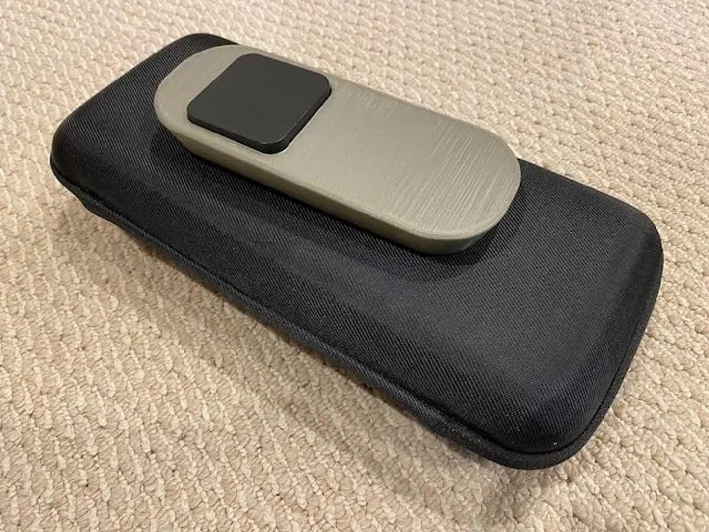 SteamDeck Charger Organizer Case Insert w/ 4* Micro SD Card Storage (US Plug)